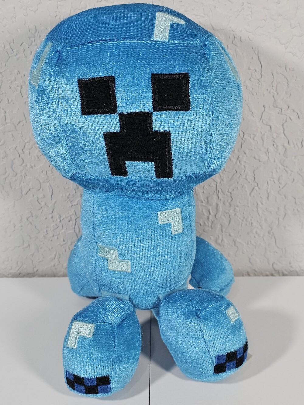 Minecraft Blue Charged Creeper Plush 8 inch